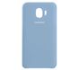Чехол Silicone Cover (AA) для Samsung J400F Galaxy J4 (2018) Голубой / Lilac Blue