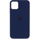 Чохол Silicone Case Full Protective (AA) для Apple iPhone 13 (6.1 "), Синий / Deep navy