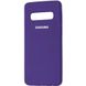 Чехол Silicone Cover Full Protective (AA) для Samsung Galaxy S10e Фиолетовый / Purple