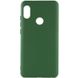 Чохол Silicone Cover Lakshmi (A) для Xiaomi Redmi Note 5 Pro / Note 5 (AI Dual Camera), Зелений / Dark Green