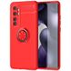 TPU чохол Deen ColorRing під магнітний тримач (opp) для Xiaomi Mi Note 10 Lite, Красный / Красный