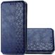 Шкіряний чохол книжка GETMAN Cubic (PU) для Xiaomi Poco M4 Pro 5G, Синий
