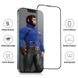 Защитное 2.5D стекло Blueo Corning Gorilla Glass для Apple iPhone 15 (6.1") Черный