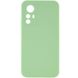 Чохол Silicone Cover Lakshmi Full Camera (AAA) для Xiaomi Redmi Note 12S, М'ятний / Mint
