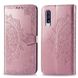 Шкіряний чохол (книжка) Art Case з візитницею для Samsung Galaxy A50 (A505F) / A50s / A30s, Розовый