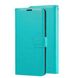 Чехол (книжка) Wallet Glossy с визитницей для Samsung Galaxy A40 (A405F), Бирюзовый