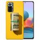 TPU чехол Money для Xiaomi Redmi Note 10 Pro, Yellow Money