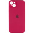 Чохол Silicone Case Full Camera Protective (AA) для Apple iPhone 14 Plus (6.7"), Красный / Rose Red