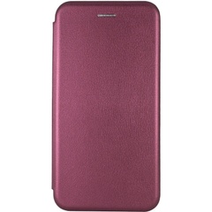 Кожаный чехол (книжка) Classy для Samsung Galaxy S10e Бордовый