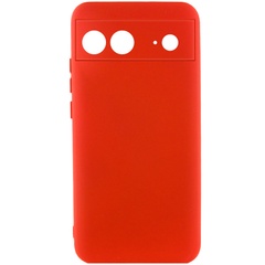 Чехол Silicone Cover Lakshmi Full Camera (A) для Google Pixel 7a Красный / Red