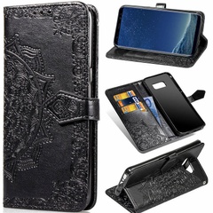 Кожаный чехол (книжка) Art Case с визитницей для Samsung G950 Galaxy S8 Черный