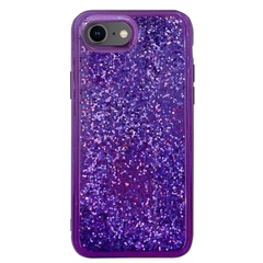 TPU+PC чохол Sparkle (glitter) для Apple iPhone 7 / 8 / SE (2020) (4.7"), Фіолетовий