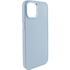 TPU чохол Bonbon Metal Style для Apple iPhone 14 (6.1"), Голубой / Mist blue