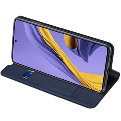 Чехол-книжка Dux Ducis с карманом для визиток для Samsung Galaxy A71 Синий