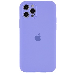 Чехол Silicone Case Full Camera Protective (AA) для Apple iPhone 13 Pro Max (6.7") Сиреневый / Dasheen