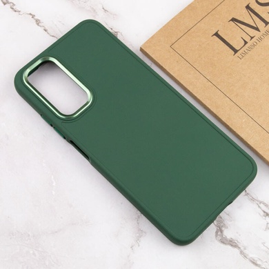 TPU чехол Bonbon Metal Style для Samsung Galaxy A13 4G Зеленый / Pine green