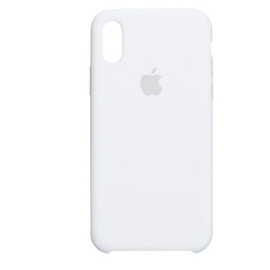 Чохол Silicone case (AAA) для Apple iPhone XR (6.1"), Білий / White