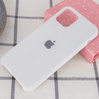 Чохол Silicone Case (AA) для Apple iPhone 11 Pro Max (6.5 "), Білий / White