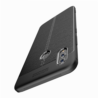 TPU чехол iPaky Litchi Series для Huawei Honor Note 10, Черный