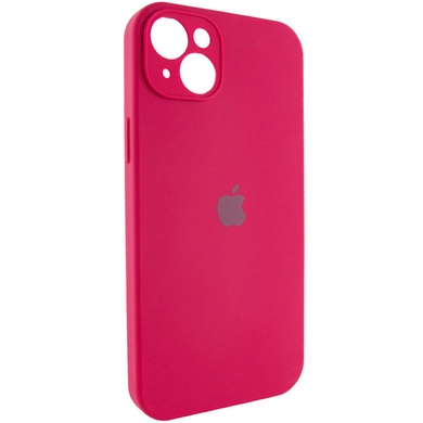 Чохол Silicone Case Full Camera Protective (AA) для Apple iPhone 14 Plus (6.7"), Красный / Rose Red