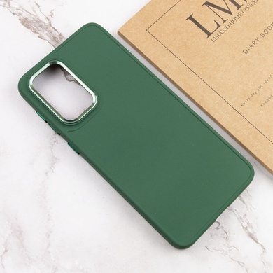 TPU чохол Bonbon Metal Style для Samsung Galaxy A53 5G, Зелений / Pine green