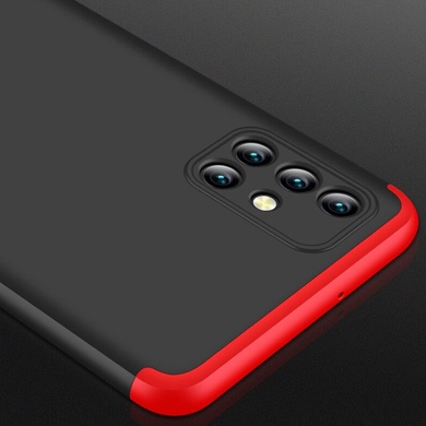 Пластикова накладка GKK LikGus 360 градусів (opp) для Samsung Galaxy M31s, Черный / Красный