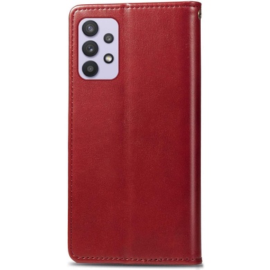 Кожаный чехол книжка GETMAN Gallant (PU) для Samsung Galaxy A13 4G Красный