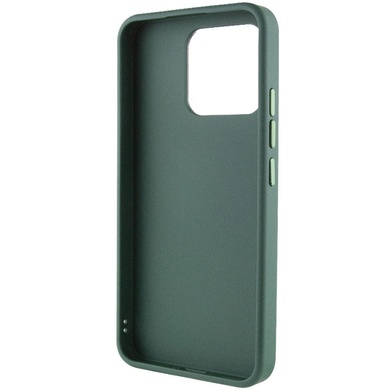 TPU чохол Bonbon Metal Style with MagSafe для Xiaomi 14 Pro, Зелений / Army green