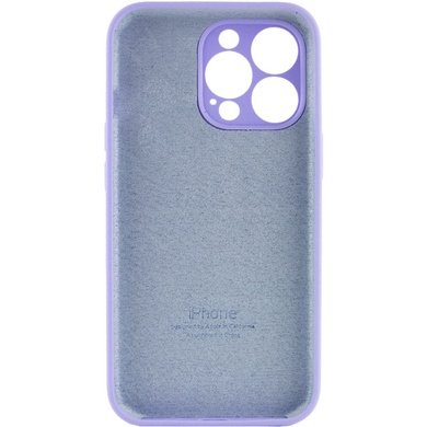 Чохол Silicone Case Full Camera Protective (AA) для Apple iPhone 13 Pro Max (6.7 "), Бузковий / Dasheen