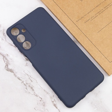 Чохол Silicone Cover Lakshmi Full Camera (AA) для Samsung Galaxy M35 5G, Синий / Midnight Blue