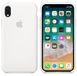 Чохол Silicone case (AAA) для Apple iPhone XR (6.1"), Білий / White