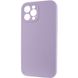 Чехол Silicone Case Full Camera Protective (AA) NO LOGO для Apple iPhone 12 Pro Max (6.7") Сиреневый / Lilac