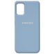 Чехол Silicone Cover Full Protective (AA) для Samsung Galaxy A31 Голубой / Lilac Blue