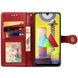 Кожаный чехол книжка GETMAN Gallant (PU) для Samsung Galaxy A13 4G Красный