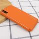 Кожаный чехол Xshield для Apple iPhone XR (6.1") Оранжевый / Apricot
