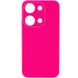 Чохол Silicone Cover Lakshmi Full Camera (AAA) для Xiaomi Redmi Note 13 Pro 4G, Розовый / Barbie pink