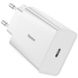 СЗУ Baseus Speed Mini PD Charger 18W Type-C with Mini White Cable Type-C to Lightning PD 18W Белый