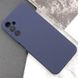 Чехол Silicone Cover Lakshmi Full Camera (AA) для Samsung Galaxy M35 5G Синий / Midnight Blue