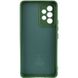 Чехол Silicone Cover Lakshmi Full Camera (AAA) для Samsung Galaxy A73 5G Зеленый / Cyprus Green