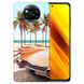 TPU чехол Summer collection Xiaomi Poco X3 NFC / Poco X3 Pro, Пальмы и машина