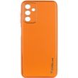 Кожаный чехол Xshield для Samsung Galaxy A15 4G/5G Оранжевый / Apricot