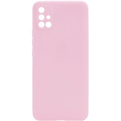 Силіконовий чохол Candy Full Camera для Samsung Galaxy A51, Рожевий / Pink Sand