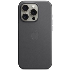 Чохол FineWoven (AAA) with MagSafe для Apple iPhone 15 Pro Max (6.7"), Black