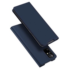 Чехол-книжка Dux Ducis с карманом для визиток для Samsung Galaxy S20+ Синий