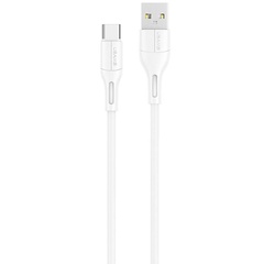 Дата кабель USAMS US-SJ501 U68 USB-Type-C (1m), Белый