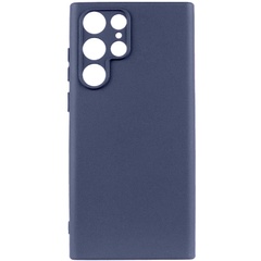 Чохол Silicone Cover Lakshmi Full Camera (A) для Samsung Galaxy S24 Ultra, Синий / Midnight Blue