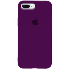 Чехол Silicone Case Slim Full Protective для Apple iPhone 7 plus / 8 plus (5.5"), Фиолетовый / Grape