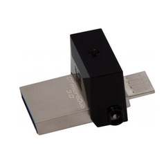 Флеш накопитель USB 3.0 Kingston DTMicro USB 3.1/3.0 Type-A 64GB, Черный