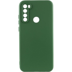 Чохол Silicone Cover Lakshmi Full Camera (A) для Xiaomi Redmi Note 8T, Зелений / Dark Green