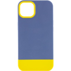 Чохол TPU+PC Bichromatic для Apple iPhone 12 Pro / 12 (6.1"), Blue / Yellow